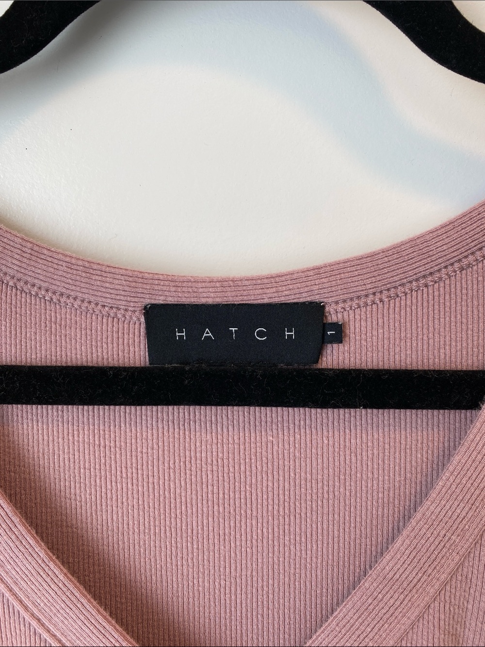HATCH Supersoft Nursing Dress in Dusty Rose Pink